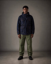 Load image into Gallery viewer, Indigo denim C19 FaceSmock