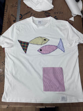 Load image into Gallery viewer, Handmade Patchwork Fish T-Shirt – Jamie Darby