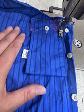 Load image into Gallery viewer, Upcycled Hand-Dyed Pinstripe Shirt – One of One – Made in England
