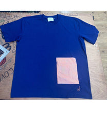Load image into Gallery viewer, Organic Supima Cotton T-Shirt with Contrast Check Pocket
