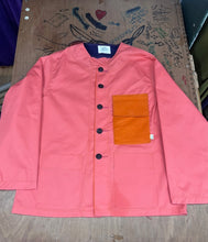 Load image into Gallery viewer, Collarless work jacket
