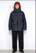Load image into Gallery viewer, Indigo denim C19 FaceSmock
