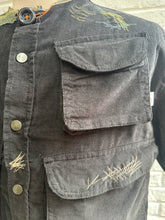 Load image into Gallery viewer, Short Sleeve Utility Shirt black
