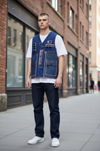 Load image into Gallery viewer, Selvedge Denim Vest
