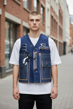 Load image into Gallery viewer, Selvedge Denim Vest

