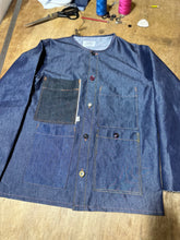 Load image into Gallery viewer, Denim over jacket
